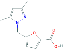 5-(3,5-DIMETHYL-PYRAZOL-1-YLMETHYL)-FURAN-2-CARBOXYLIC ACID