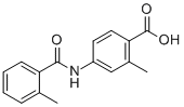 2-甲基-4-(2-甲基-苯甲酰基氨基)苯甲酸