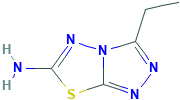 3-ethyl-[1,2,4]triazolo[4,5-d][1,3,4]thiadiazol-6-amine