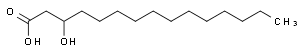 Pentadecanoic acid, 3-hydroxy-