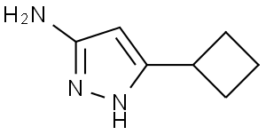 1H-Pyrazol-3-amine, 5-cyclobutyl-