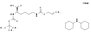 N-cyclohexylcyclohexanamine,(2R)-2-[(2-methylpropan-2-yl)oxycarbonylamino]-6-(prop-2-enoxycarbonylamino)hexanoic acid