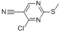 4-chloro-2-(methylthio)-5-pyrimidinecarbonitrile