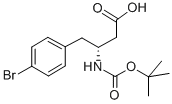 (betaR)-4-Bromo-beta-[[(tert-butoxy)carbonyl]amino]benzenebutanoic acid
