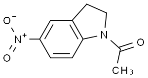 1-(5-硝基-2,3-二氢吲哚-1-基)乙酮
