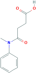 4-(Methylanilino)-4-oxobutanoic acid