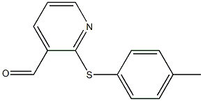 2-[(4-甲基苯基)巯基]吡啶-3-醛
