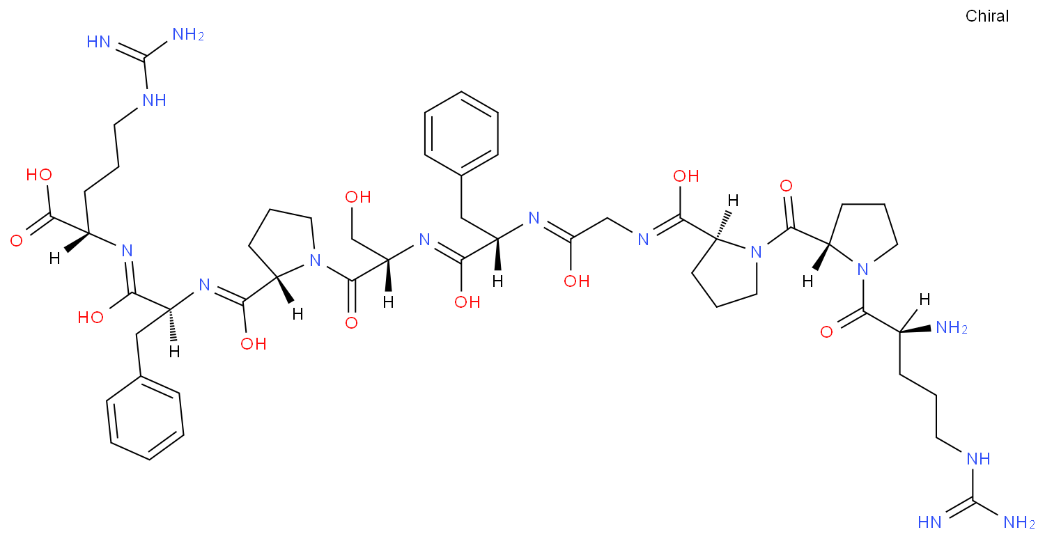 2-[[2-[[1-[2-[[2-[[2-[[1-[1-[2-(2,6-diaminohexanoylamino)-5-(diaminomethylideneamino)pentanoyl]pyrrolidine-2-carbonyl]pyrrolidine-2-carbonyl]amino]acetyl]amino]-3-phenylpropanoyl]amino]-3-hydroxypropanoyl]pyrrolidine-2-carbonyl]amino]-3-phenylpropanoyl]amino]-5-(diaminomethylideneamino)pentanoic acid