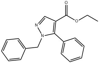 1-苄基-5-苯基-1H-吡唑-4-甲酸乙酯