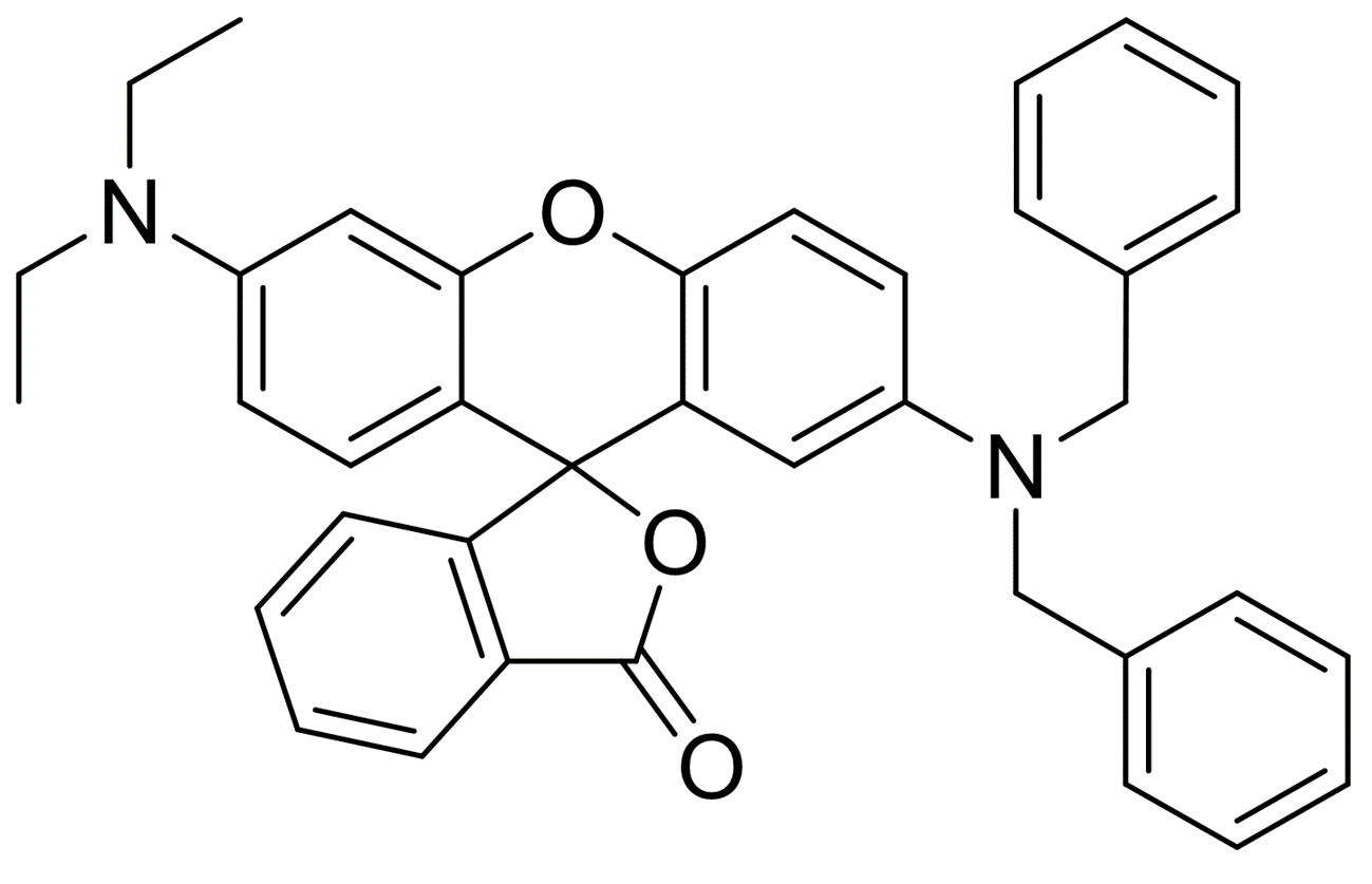 2'-(dibenzylamino)-6'-(diethylamino)spiro[isobenzofuran-1(3H),9'-[9H]xanthene]-3-one