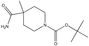 1-BOC-4-甲基-4-哌啶甲酰胺