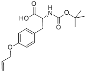 (R)-3-(4-(烯丙氧基)苯基)-2-((叔丁氧基羰基)氨基)丙酸