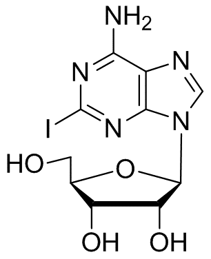 (2R,3R,4R,5R)-2-(6-AMINO-2-IODO-PURIN-9-YL)-5-(HYDROXYMETHYL)OXOLANE-3,4-DIOL(2-IODOADENOSINE)