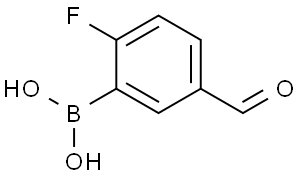2-氟-5-甲醛基苯硼酸