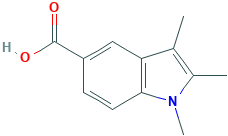 1,2,3-三甲基-1h-吲哚-5-羧酸