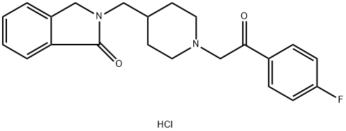 2-[[1-[2-(4-氟苯基)-2-氧代乙基]-4-哌啶基]甲基]-2,3-二氢-1H-异吲哚-1-酮 盐酸盐