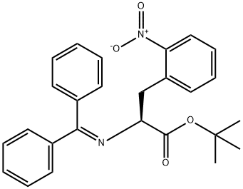 L-Phenylalanine, N-(diphenylmethylene)-2-nitro-, 1,1-dimethylethyl ester