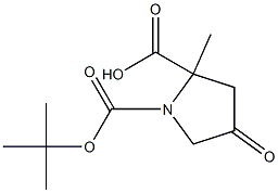 1-(叔丁基)2-甲基4-氧吡咯烷-1,2-二羧酸酯