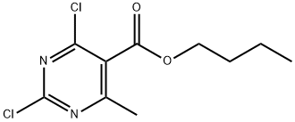 5-Pyrimidinecarboxylic acid, 2,4-dichloro-6-methyl-, butyl ester