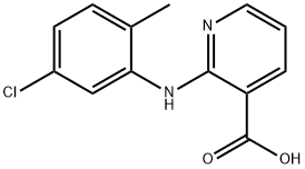 3-Pyridinecarboxylic acid, 2-[(5-chloro-2-methylphenyl)amino]-