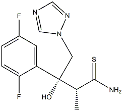 (2R, 3R)-3-(2, 5-二氟苯基)-3-羟基-2-甲基-4-[1H-(1, 2, 4)-三氮唑-1-基]硫代丁酰胺, 一水合硫酸氢盐