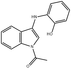Ethanone, 1-[3-[(2-hydroxyphenyl)amino]-1H-indol-1-yl]-