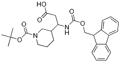 3-(FMOC-氨基)-3-(1-BOC-3-哌啶基)丙酸