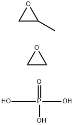 Propylene oxide, ethylene oxide, phosphoryl chloride reaction product