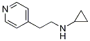 4-Pyridineethanamine,N-cyclopropyl-(9CI)