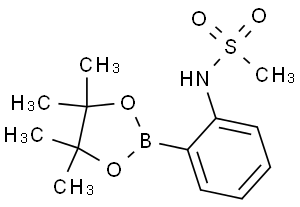 N-[2-(4,4,5,5-Tetramethyl-1,3,2-dioxaborolan-2-yl)phenyl]methanesulphonamide