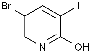 5-bromo-2-hydroxy-3-iodopyridine, 5-bromo-3-iodopyridin-2-ol