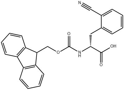 (2S)-3-(2-Cyanophenyl)-2-{[(9H-fluoren-9-ylmethoxy)carbonyl]amino}propanoic acid