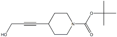 4-(3-羟基丙-1-炔-1-基)哌啶-1-羧酸叔丁酯