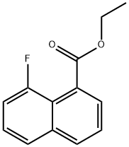 1-Naphthalenecarboxylic acid, 8-fluoro-, ethyl ester
