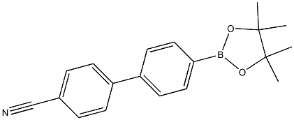 4-[4-(4,4,5,5-tetramethyl-1,3,2-dioxaborolan-2-yl)phenyl]benzonitrile