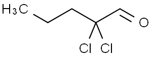 2,2-Dichloropentanal