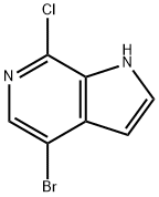 4-溴-7-氯-1H-吡咯并[2,3-C]吡啶