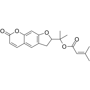 异紫花前胡内酯异异戊烯酸酯