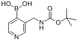 Carbamic acid, N-[(4-borono-3-pyridinyl)methyl]-, C-(1,1-dimethylethyl) ester