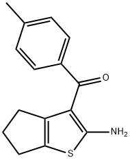 (2-amino-5,6-dihydro-1H-cyclopenta[b]thiophen-3-yl)-p-tolyl-methanone