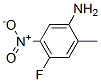 Benzenamine, 4-fluoro-2-methyl-5-nitro-