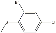2-溴-4-氯苯甲硫醚