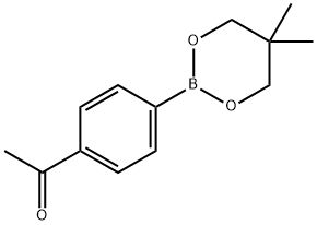 Ethanone, 1-[4-(5,5-dimethyl-1,3,2-dioxaborinan-2-yl)phenyl]-