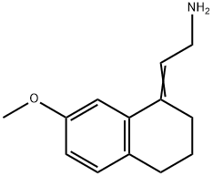 Ethanamine, 2-(3,4-dihydro-7-methoxy-1(2H)-naphthalenylidene)-
