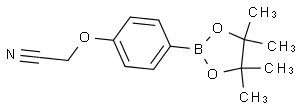 2-(4-(4,4,5,5-四甲基-1,3,2-二氧硼杂环戊烷-2-基)苯氧基)乙腈