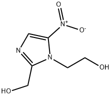 Metronidazole-OH,1-(2-Hydroxyethyl)-2-hydroxymethyl-5-nitroimidazole, Hydroxymetronidazole, MNZOH