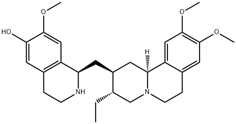 (1R)-1-[[(2S,3R,11bS)-3-Ethyl-1,3,4,6,7,11b-hexahydro-9,10-dimethoxy-2H-benzo[a]quinolizin-2-yl]methyl]-1,2,3,4-tetrahydro-7-methoxy-6-isoquinolinol