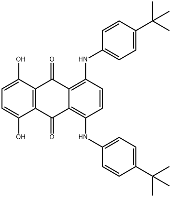 1,4-bis[[4-(1,1-dimethylethyl)phenyl]amino]-5,8-dihydroxyanthraquinone