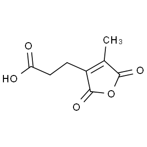 3-(4-甲基-2,5-二氧代-2,5-二氢呋喃-3-基)丙酸