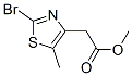 Methyl 2-(2-Bromo-5-methyl-4-thiazolyl)acetate